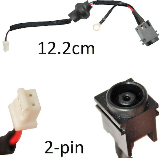 Laptop Power Socket with Cable for Sony