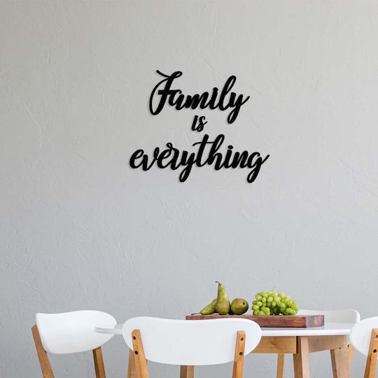 Wall Decor 65x52 A-g Family Is Everything 576skl1110 65x52 MDF