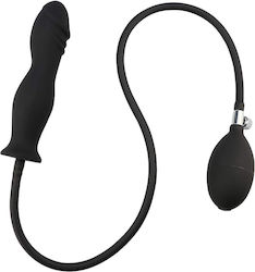 Erospace Πρωκτική Σφήνα Μαύρη 8cm