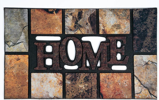 Sdim Non-Slip Entry Mat Ecomat 705 Home Slate Beige 45x75cm