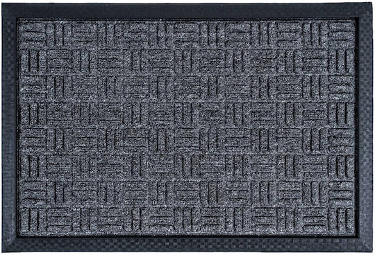 Sdim Eingangsmatte Teppich Rutschfeste Rückseite Supreme 007 Anthrazit 60x80cm