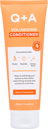 Q+A Natural Skincare Conditioner Όγκου για Λεπτά Μαλλιά 250ml