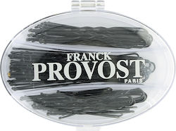 Franck Provost Απλά Τσιμπιδάκια Μαλλιών Μαύρα 60τμχ