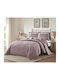 Liolios Home Ibiza Tagesdecke Übergröße Amethyst 220x240cm