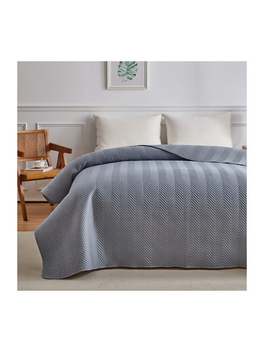Liolios Home Tessuto Coverlet Queen Size Denim ...