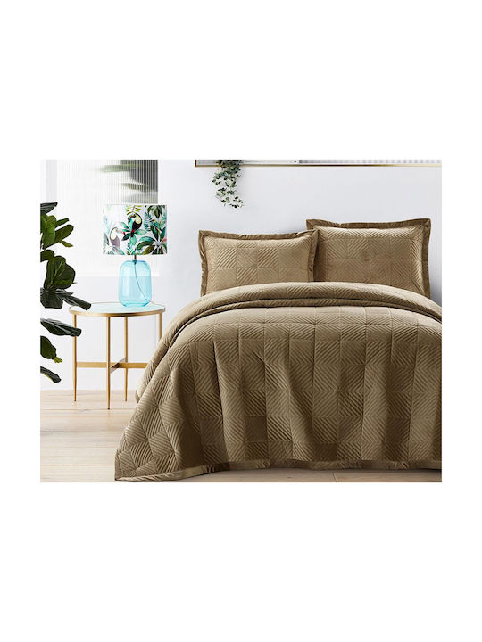 Liolios Home Pillowcase Set Coffee 50x70cm.