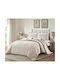 Liolios Home Ibiza Σετ Μαξιλαροθήκες Beige 50x70εκ.
