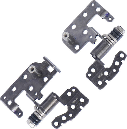 Μεντεσέδες Hinges Bracket Set Laptop Msi Gp76 Leopard Ge76 Raider 10ue 10ug 10uh 11ue 11ug 11uh Ms-17k2 Ms-17k3 Αριστερό & Δεξί No Brackets Κωδ.1-hng0615