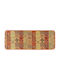 Sdim Kitchen Mat Non-Slip Base Samba 704 Terracotta Orange 54x140cm