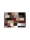 Sdim Rutschfest Teppich Rechteckig Synthetisch,Polyester/Cotton/Leather Red-brown 001
