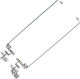 Hinges Bracket Set Samsung Np300e5k 300e5k Np300e5m Np3500em Np300e5l Oem Code 1-hng0442