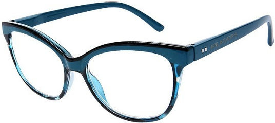 Readers Reading Glasses +3.00 in Blue color BL160