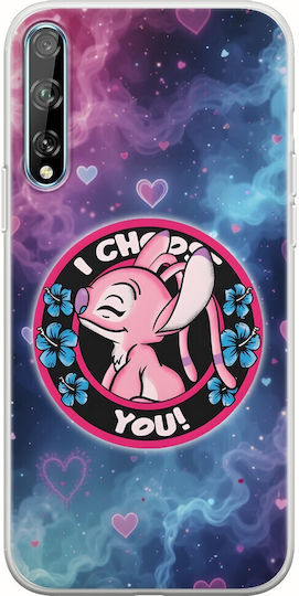Калъф I Choose You Pink Huawei P Smart S Гъвкав TPU Прозрачен Силикон