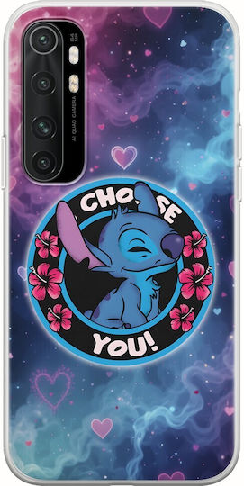 Калъф I Choose You Син Xiaomi Mi Note 10 Lite Гъвкав TPU Прозрачен Силикон