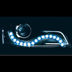 Дневни светлини Bootes лента 15 LED 30см бял цвят 2 броя