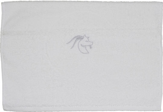 Viopros Facecloth Capricorn 50x100cm White Weight 480gsm