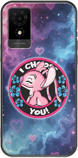 Θήκη I Choose You Pink Tcl 501 Black Tpu Μαύρη Σιλικόνη