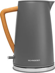 Schneider 1.7lt με Ισχύ 2200W Γκρι