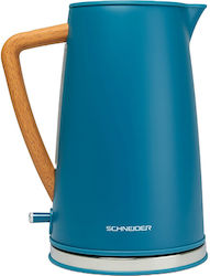 Schneider SCKEN17BL 1.7lt με Ισχύ 2200W Μπλε
