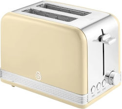 Swan Retro Toaster 2 Schlitze 815W Gray