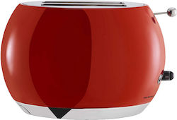 Casa Bugatti Romeo Toaster 2 Schlitze 1035W Rot