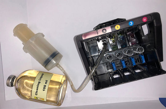 Reinigungsflüssigkeitsset für HP Druckkopf 950xl 951xl 932xl 933xl