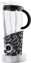 Casa Bugatti Vela Evolution Mixer mit Tritan Kanäta 1,5 l 500W Silber