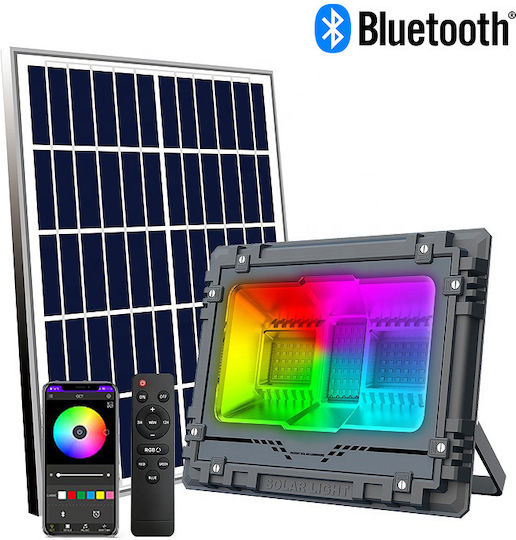 Στεγανός Ηλιακός Προβολέας LED 300W RGB με Τηλεχειριστήριο IP67