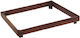 Espiel Wood-well Dark Straight Wooden Base Stackable Gn1/2 34x28x5cm Code Kop352
