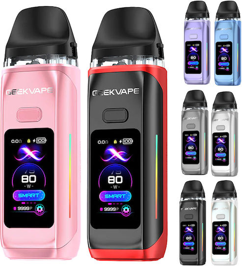Geek Vape Digi Pro Pod Kit 5ml με Ενσωματωμένη Μπαταρία 2000mAh Ruby Red