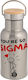 Koupakoupa Sigma Valentine's Day Stainless Steel Thermos Bottle 350ml Silver