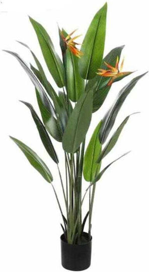 Plantă decorativă artificială Strelitzia de 160 cm