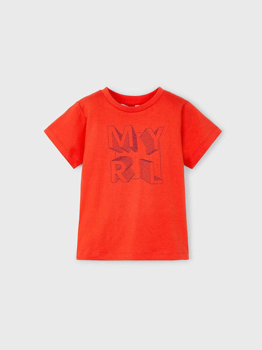 Mayoral Παιδικό T-shirt Κόκκινο
