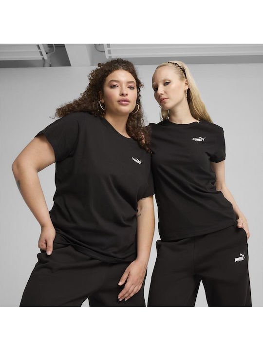 PUMA Logo T-Shirt Black