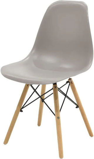 Καρέκλα Κουζίνας Fiore Kd 46x53.5x81.5εκ. Γκρι Καρέκλα Κουζίνας Fiore Kd 46x53.5x81.5εκ. Γκρι