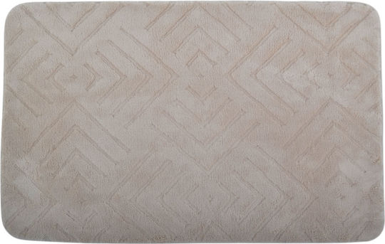 Ankor Πατάκι Μπάνιου Memory Foam 843350 Μπεζ 50x80εκ.