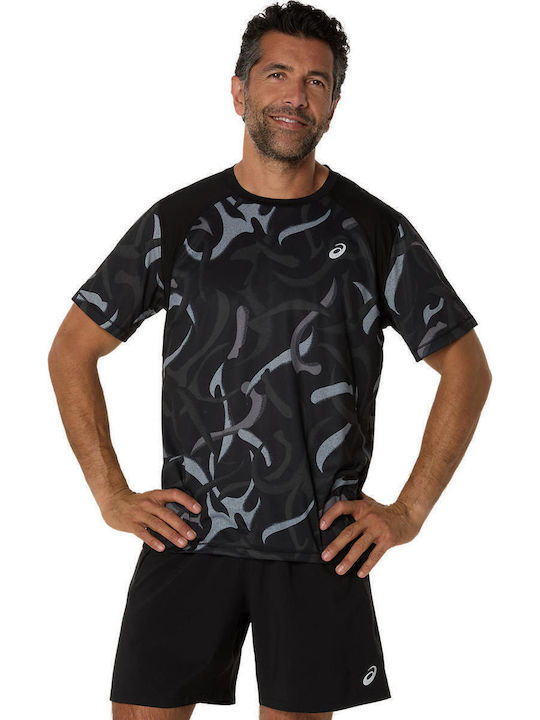 Road Αθλητικό T-shirt Μαύρο