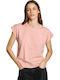 Blooma Women's T-shirt Washed Pink
