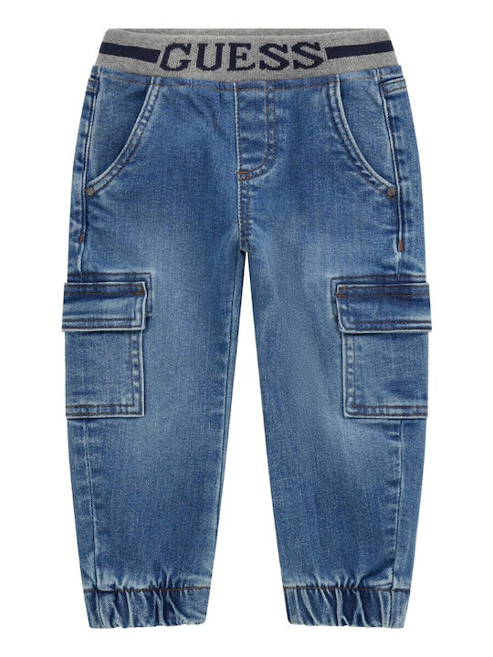 Guess Pantalon Jeans Pentru Copii Albastru