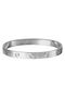 Theodora's Jewellery Men's Handcuff Bracelet Made of Stainless Steel 18cm Jt-B077 Silver