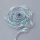 4cm X 9m Ασημένιο Συμφωνικό Νήμα Fishtail Flower Cake Συσκευασία Κορδέλα Δαντέλα Διακοσμητικό Ινώδες