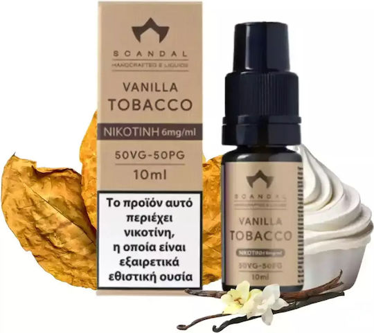 Scandal Έτοιμο Υγρό Αναπλήρωσης Vanilla Tobacco 12mg 10ml
