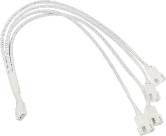 Kolink 4-Pin pwm - 4-Pin pwm / 4-Pin Fan Cable 0.35m Λευκό