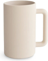 Mushie Beige Rinse Cup Mushie Beige Rinse Cup