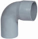 Γωνία Pvc Κλειστή 90 Μοιρών Φ125 Drivaplast