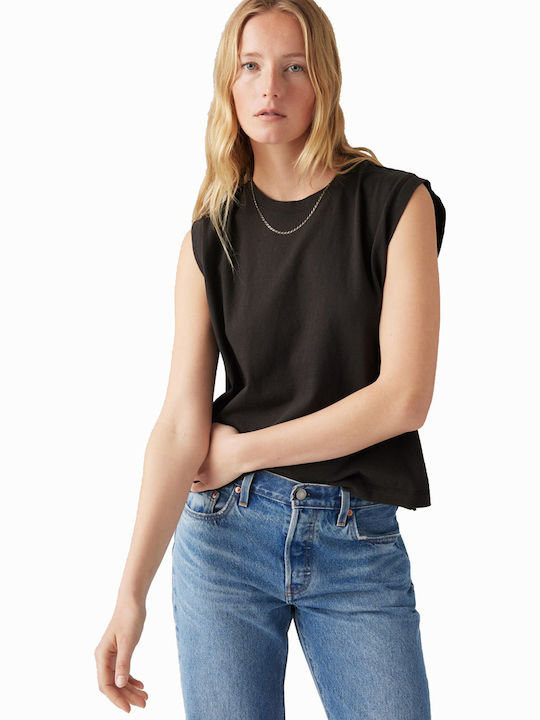 Levi's Boxy Γυναικεία Καλοκαιρινή Μπλούζα Βαμβα...