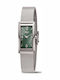 Boccia Damen Uhr mit Silber Metallarmband
