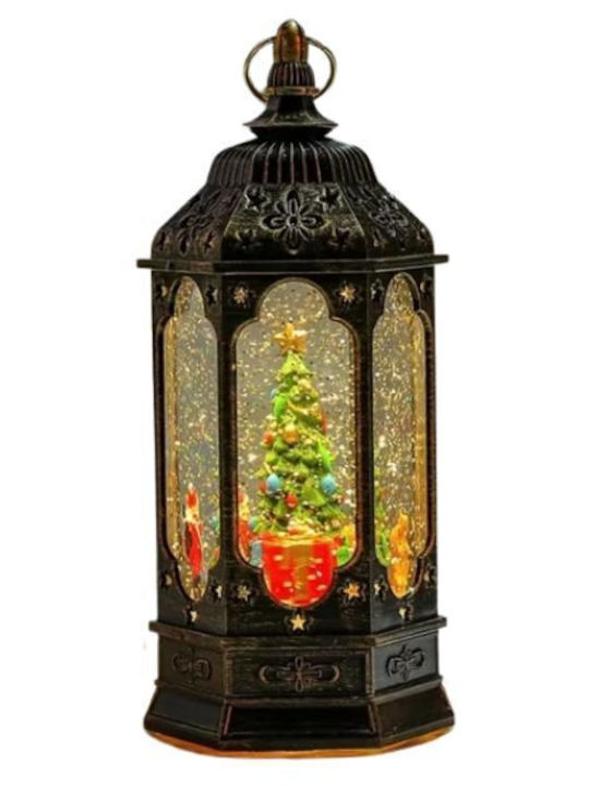 Christmas Battery Lantern with Lighting & Music