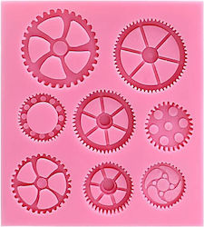 Craftistico Silikonform 10,5x9,5x1,1cm Zahnräder Jsf12580 Craftistico Silikonform 10,5x9,5x1,1cm Zahnräder Jsf12580