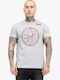 Тениска Grey/red